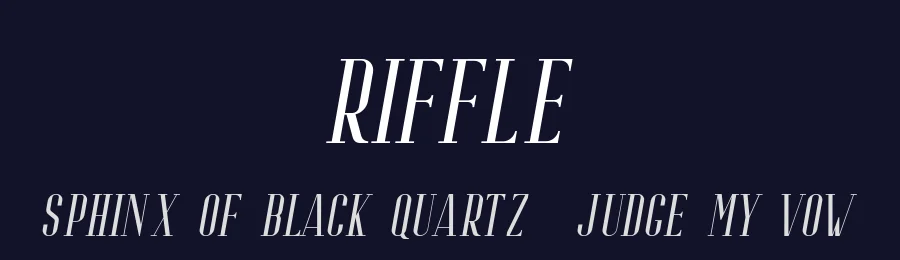 Riffle by Craft Supply Co. — Serif Font — thumbnail 2