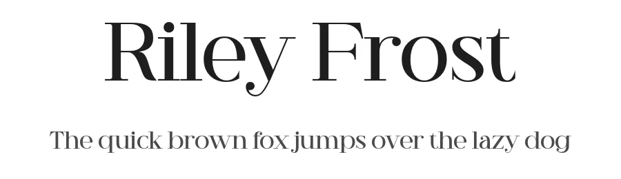Riley Frost