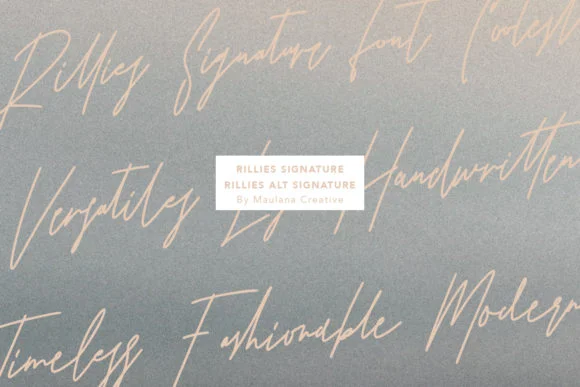 Rillies Font by Maulana Creative — Script Handwritten Font — thumbnail 5