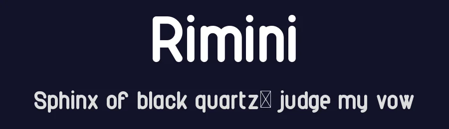 Rimini by VPcreativeshop — Sans Serif Font — thumbnail 2