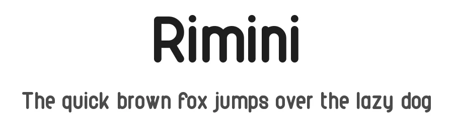 Rimini by VPcreativeshop — Sans Serif Font