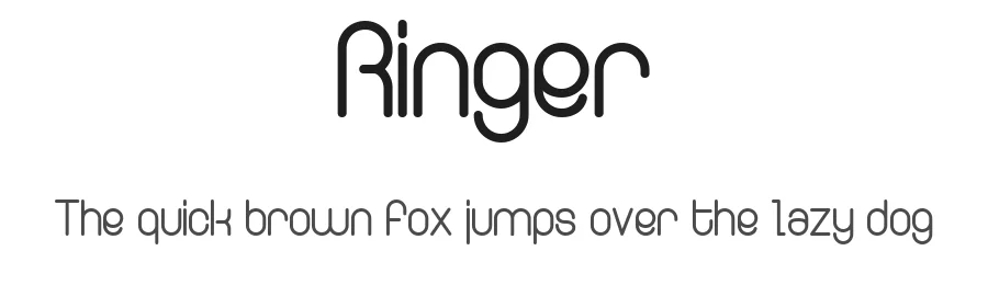 Ringer by Måns Grebäck — Sans Serif Font