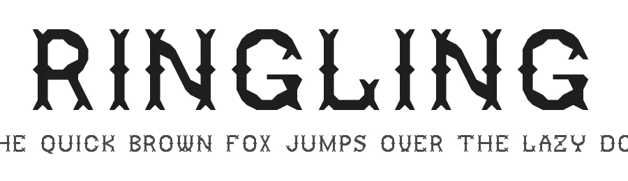 Ringling by James Vipond — Decorative Font