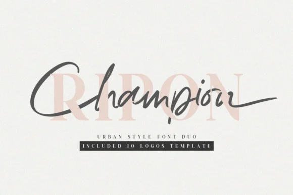 Ripon Duo Font by Graphicfresh — Script Handwritten Font — thumbnail 2