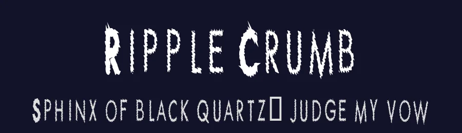 Ripple Crumb by Astigmatic One Eye Typographic Institute — Decorative Font — thumbnail 2