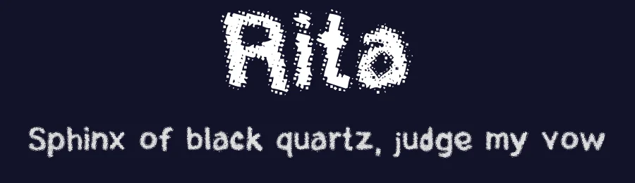 Rita by adreson — Decorative Font — thumbnail 2