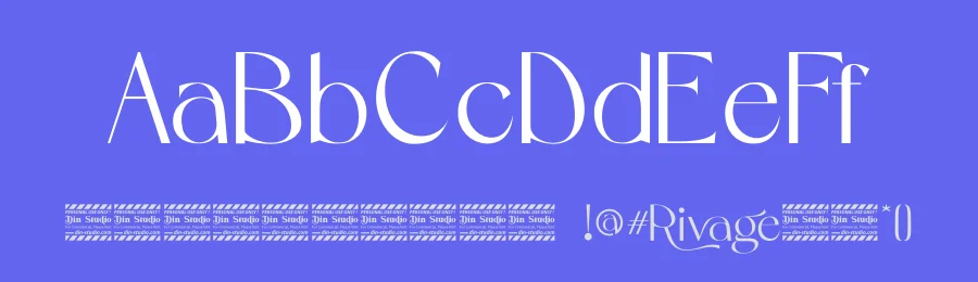 Rivage by Din Studio — Sans Serif Font — thumbnail 3