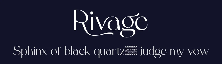 Rivage by Din Studio — Sans Serif Font — thumbnail 2