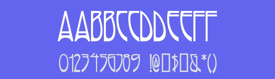 Rivanna by Nick's Fonts — Decorative Font — thumbnail 3