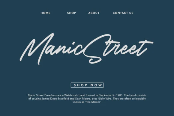 River Rocks Font by Maulana Creative — Script Handwritten Font — thumbnail 3