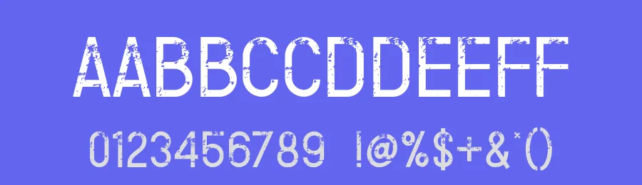 Riverna Side Grunge by Rvandtype — Decorative Font — thumbnail 3