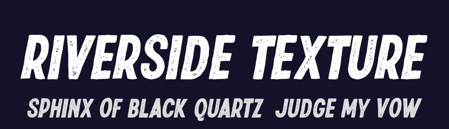Riverside Texture by PremiereGraphics — Decorative Font — thumbnail 2