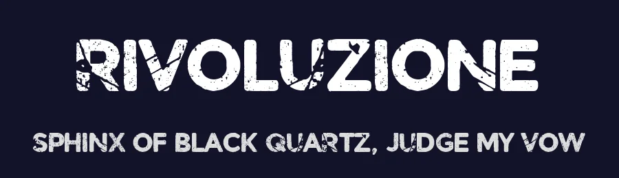 Rivoluzione by Woodcutter — Decorative Font — thumbnail 2