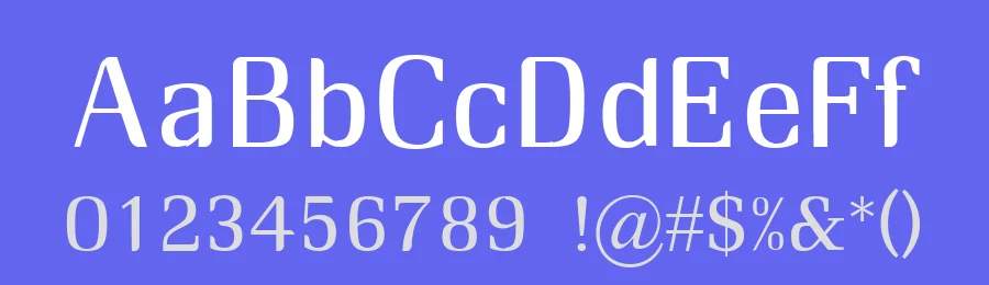 RM Midserif by Luiz Campos — Sans Serif Font — thumbnail 3