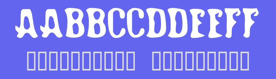 Road Hoe by Fontocide — Decorative Font — thumbnail 3
