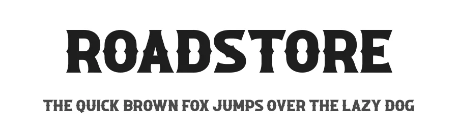 Roadstore by Almarkhatype β Decorative Font