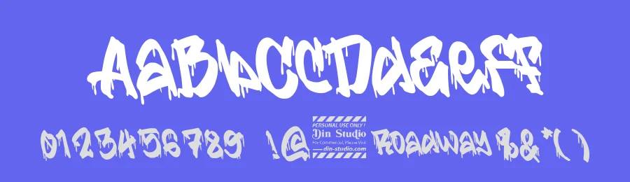 Roadway by Din Studio — Script Handwritten Font — thumbnail 3