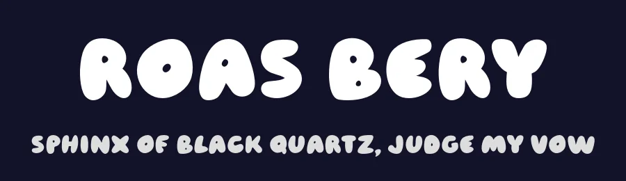 Roas Bery by Origin Type — Decorative Font — thumbnail 2