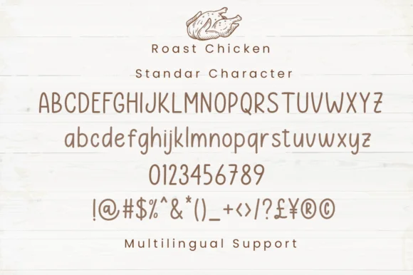 Roast Chicken Font by Manjalistudio — Script Handwritten Font — thumbnail 5