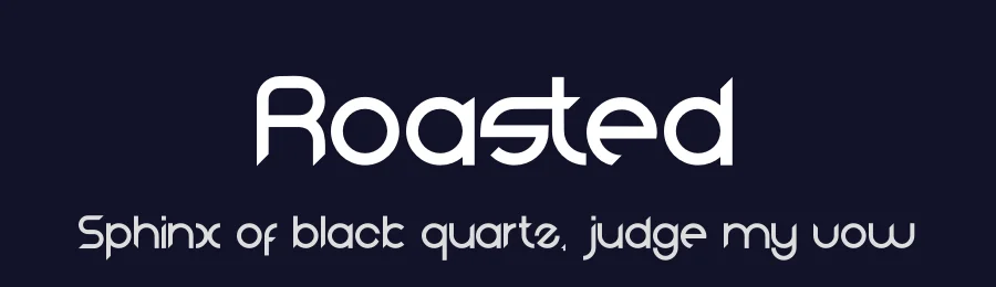 Roasted by Green Adventure Studio — Sans Serif Font — thumbnail 2