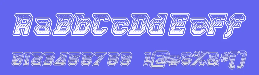 Robbie Rocketpants by Anthony Robinson — Display Font — thumbnail 3