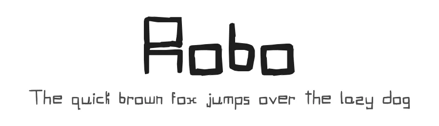Robo by Reilly Drew — Decorative Font