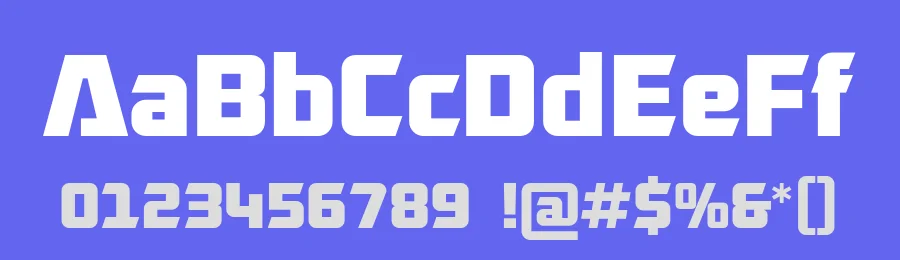 Robofan by Cesar Puertas — Display Font — thumbnail 3