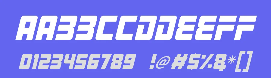 Robot 9000 by Hawtpixel — Display Font — thumbnail 3