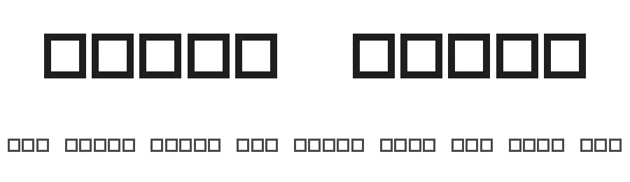 Robot Crisis by fontvir.us — Dingbats Font