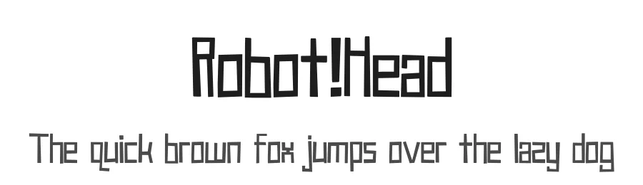 Robot!Head
