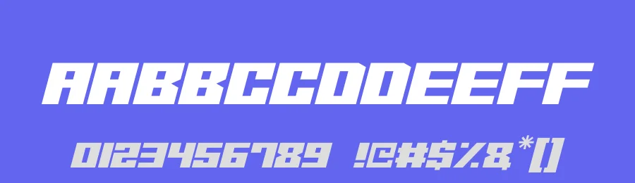 Robot Z by Hawtpixel — Display Font — thumbnail 3