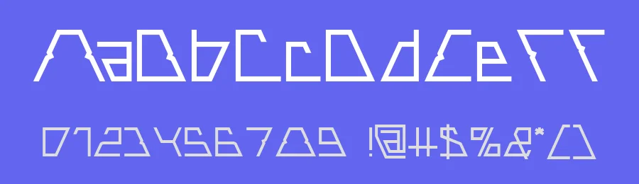 Robotic by weknow — Display Font — thumbnail 3