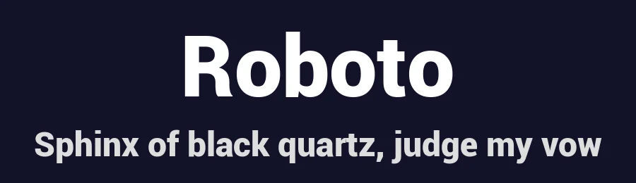 Roboto by Google Android Design — Sans Serif Font — thumbnail 2