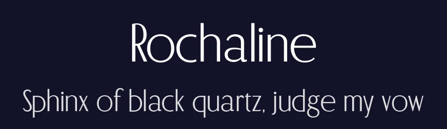 Rochaline by Lemon Studio Type — Sans Serif Font — thumbnail 2