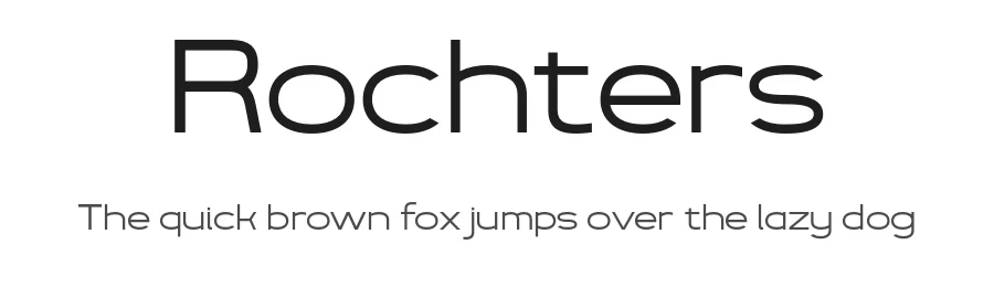 Rochters by Glyphminds Studios β Sans Serif Font