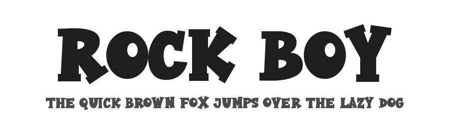 Rock Boy by DM Letter Studio - Dimas Prasetyo — Decorative Font