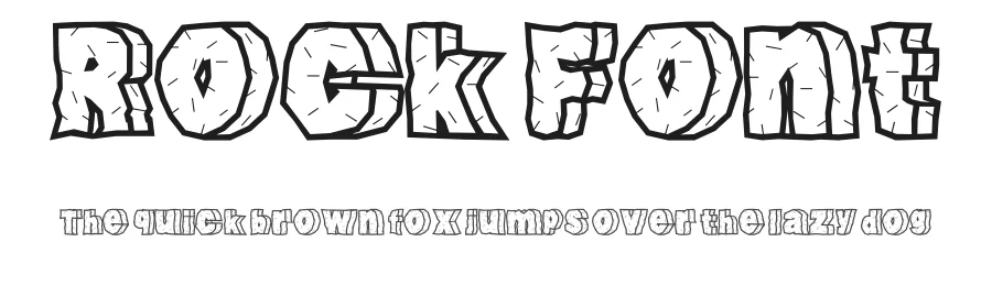 Rock Font