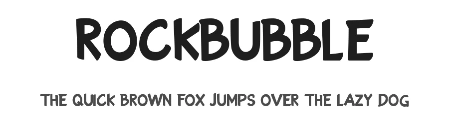 Rockbubble by UI Creative — Decorative Font