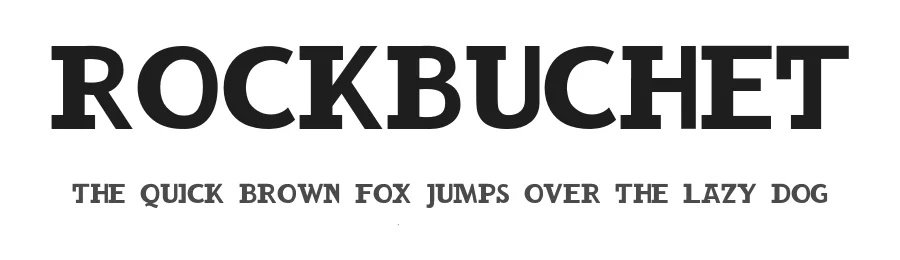 RockBuchet by Jaycobs — Sans Serif Font