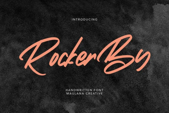 Rockerby Font by Maulana Creative — Script Handwritten Font