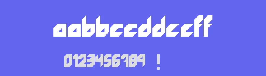 Rocketfont by Ana Graciela Cárdenas Alanís — Display Font — thumbnail 3