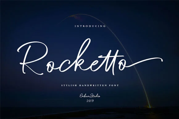 Rocketto Font by EmbunStudio — Script Handwritten Font