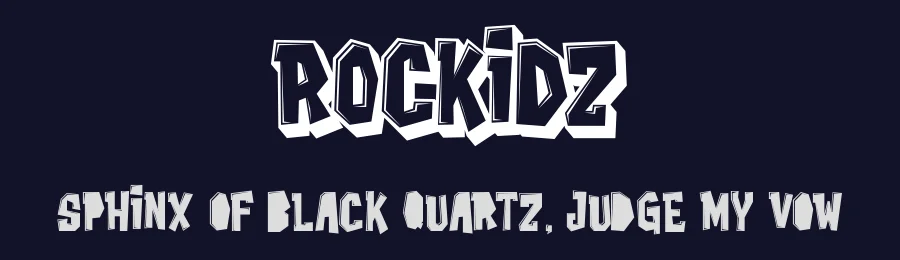 Rockidz by Figuree Studio — Decorative Font — thumbnail 2