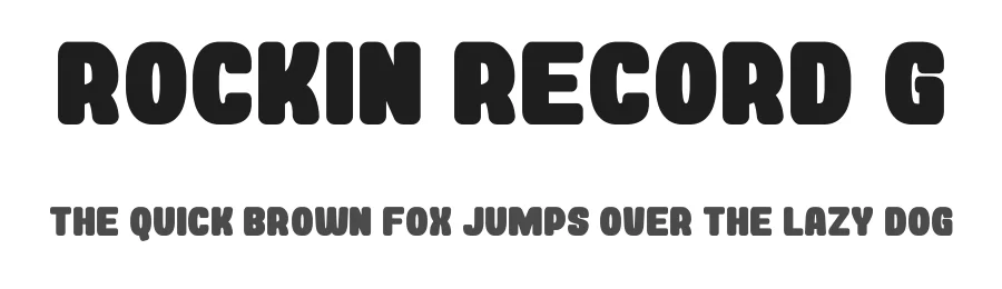 Rockin Record G