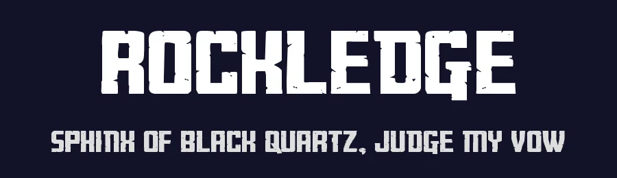 Rockledge by Iconian Fonts — Decorative Font — thumbnail 2
