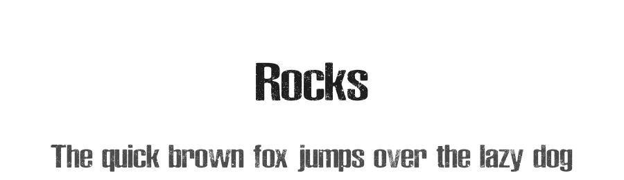 Rocks