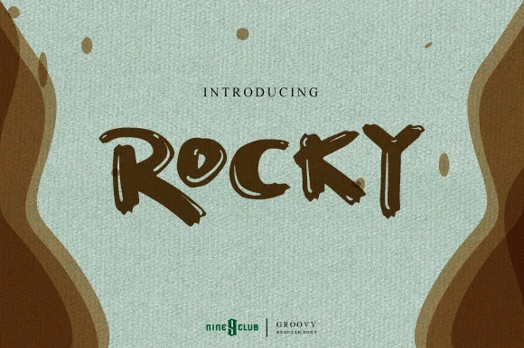 Rocky Font by Nine Club Studio — Script Handwritten Font