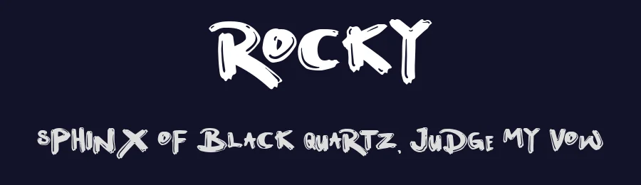 Rocky by Nine Club Studio — Decorative Font — thumbnail 2