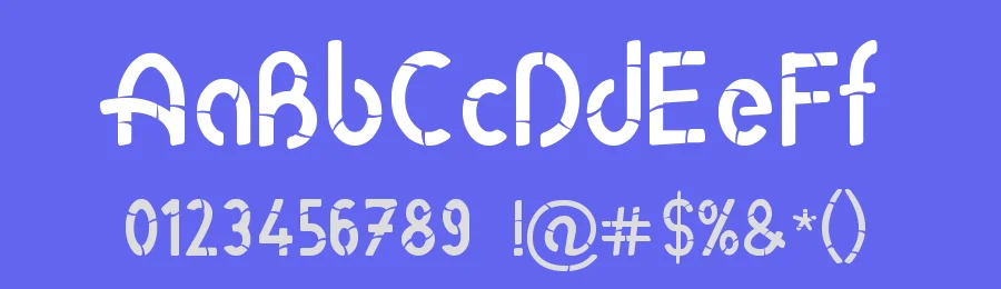 Roda Bamboo by Serkan Dilemek — Decorative Font — thumbnail 3