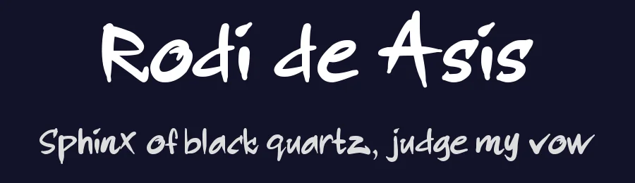 Rodi de Asis by Kurdz — Script Handwritten Font — thumbnail 2